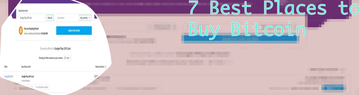 Best places to buy bitcoin