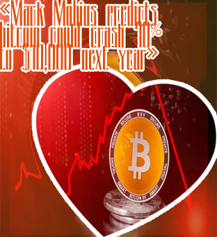 Bitcoin price falls