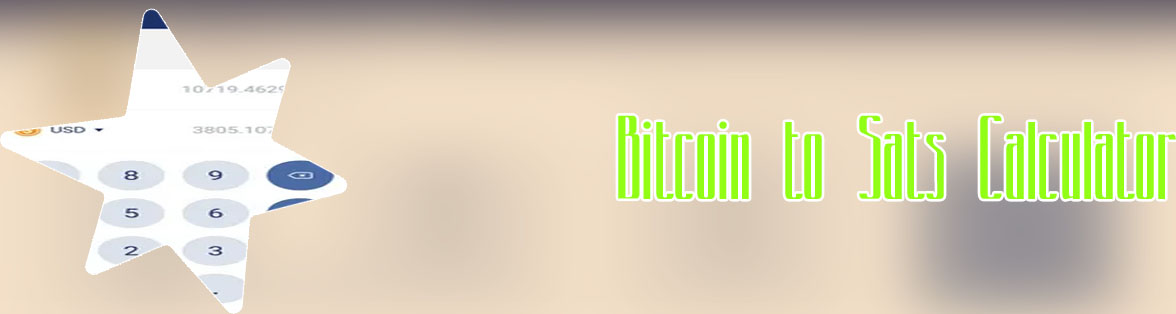 Sats calculator bitcoin